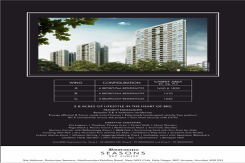 3.8 Acres of lifestyle in the heart of BKC at Rustomjee Seasons, Mumbai